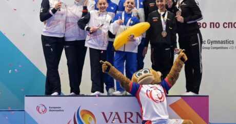 Gimnastlarımız Avropa çempionatında daha üç qızıl medal qazandılar