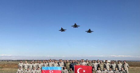 F-16-lar Azərbaycan səmasında