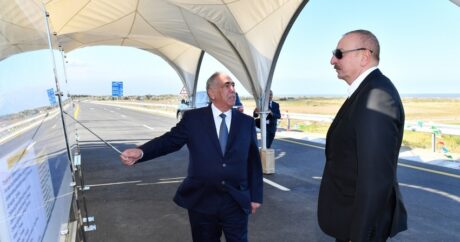 İlham Əliyev ödənişli avtomobil yolunun açılışında iştirak etdi – YENİLƏNDİ