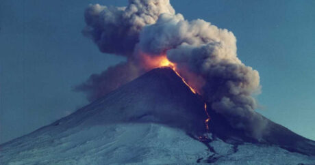 Kuril adalarında Ebeko vulkanı oyandı