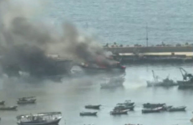 İsrail ordusu Qəzza zolağında limanları bombaladı – VİDEO