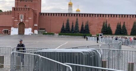 Moskvada Qırmızı Meydan bağlandı