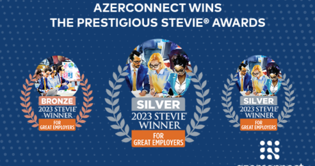 Azerconnect şirkəti nüfuzlu Stevie® mükafatına layiq görülüb