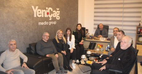 Türkiyəli jurnalist heyəti “Yeni Çağ” Media Qrupunu ziyarət edib – FOTOLAR/VİDEO