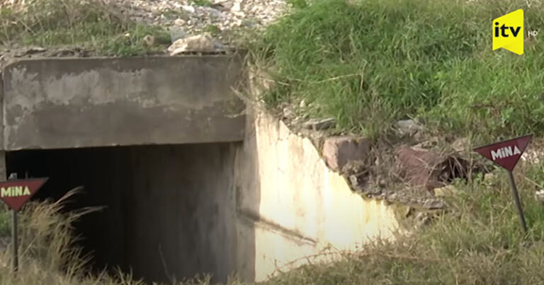 Separatçıların partlayıcılarla dolu yeraltı anbarları üzə çıxdı – VİDEO