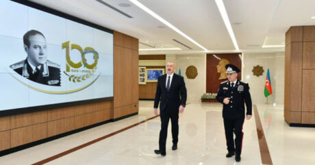 Prezident DTX-nin yeni inzibati binalarının açılışında – FOTOLAR