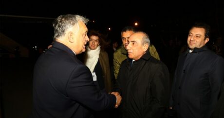 Viktor Orban Azərbaycana gəldi