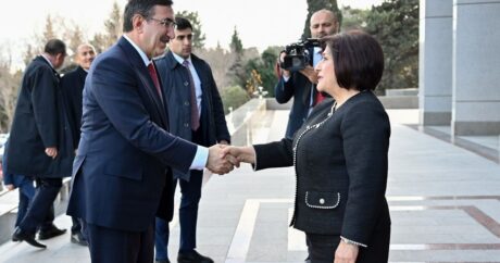 Sahibə Qafarova Türkiyənin vitse-prezidenti ilə görüşdü