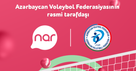 “Nar” Azərbaycan Voleybol Federasiyasının rəsmi tərəfdaşıdır