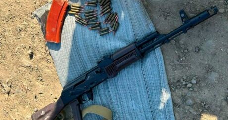 Masallıda meşəlik ərazidən “AK-74” tapıldı