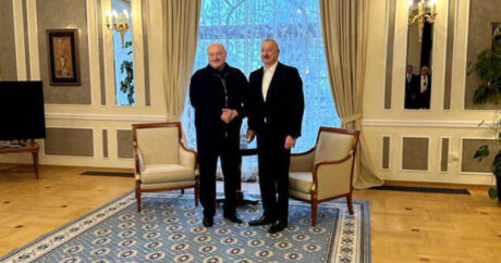 İlham Əliyev və Aleksandr Lukaşenko Sankt-Peterburqda görüşdülər – YENİLƏNDİ