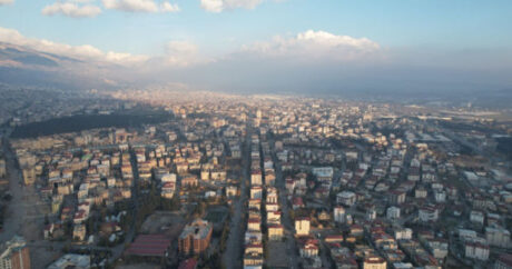 Zəlzələnin mərkəzi olan Kahramanmaraşdan dronla görüntülər – FOTO/VİDEO