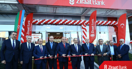 Ziraat Bank Azərbaycan Bakının Babək prospektində sayca 8-ci filialının açılışını etdi – FOTO