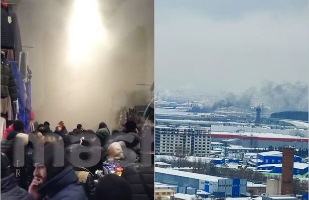 Moskvada azərbaycanlı iş adamlarına məxsus bazarda baş verən yanğın lokallaşdırıldı – YENİLƏNDİ/VİDEO
