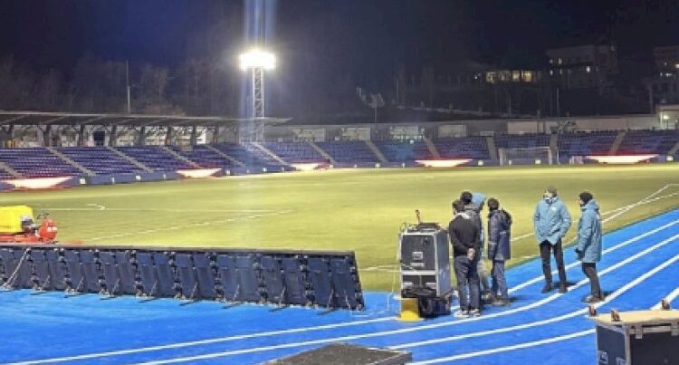Xankəndi stadionu “Qarabağ”–MOİK oyununa hazırdır