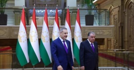 Hakan Fidan Tacikistan prezidenti ilə görüşdü
