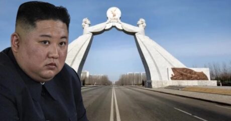Kim Çen In Cənubi Koreya ilə bağlı abidəni sökdürdü – FOTO