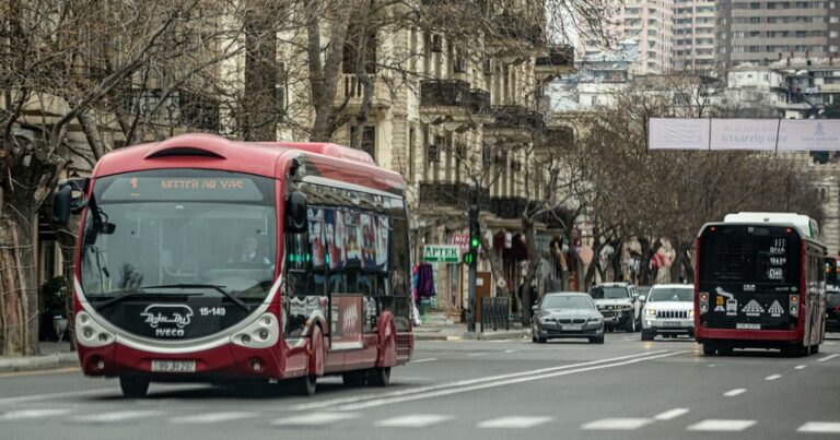 DİQQƏT: 4 marşrut xətti üzrə avtobusların hərəkəti müvəqqəti dəyişdirilir