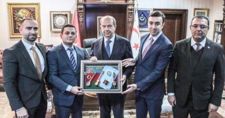 Azərbaycanlı iş adamları ŞKTR Prezidenti ilə görüşdü – FOTO