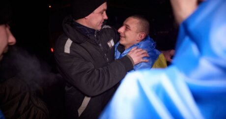 Ukrayna 100 əsiri geri qaytardı