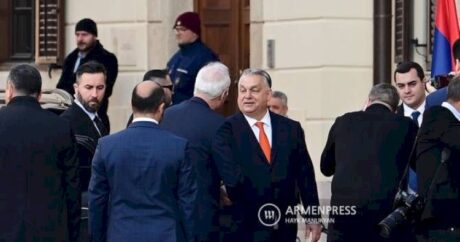 Ermənistan prezidenti Orbanla görüşdü