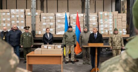 Ermənistan Ukraynaya humanitar yardım göndərdi