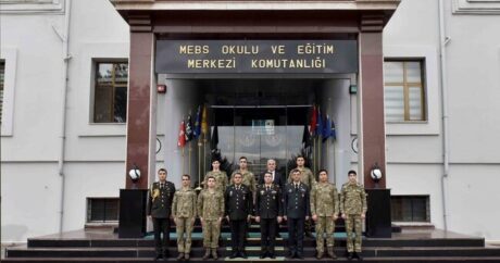 Azərbaycan hərbçiləri Türkiyə ordusunun Tədris Mərkəzində olublar – FOTO