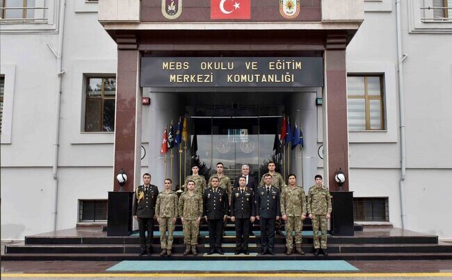 Azərbaycan hərbçiləri Türkiyə ordusunun Tədris Mərkəzində olublar – FOTO