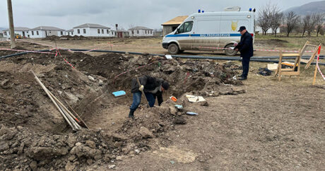 Xocalıda aşkar edilmiş kütləvi məzarlıqdan daha bir azyaşlının qalıqları çıxarıldı – FOTO