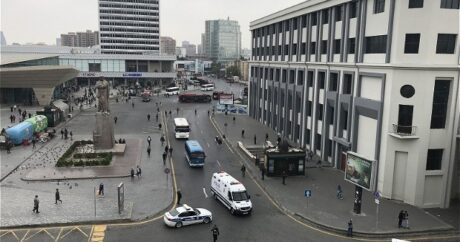 “28 May” metrostansiyasının qarşısı avtomobilsiz zonaya çevrildi