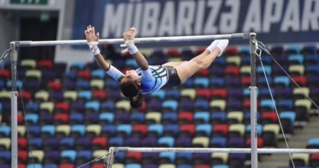 Azərbaycanın daha iki gimnastı Niderlandda qızıl medal qazandı