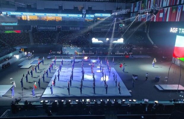 Bakıda idman gimnastikası üzrə Dünya Kubokunun açılış mərasimi keçirildi
