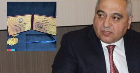 Mürvət Həsənliyə “Heydər Əliyevin 100 illiyi” yubiley medalı təqdim edildi
