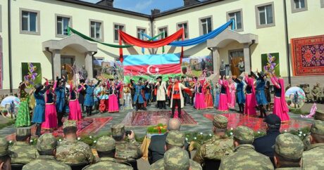 Azərbaycan Ordusu Novruz bayramını qeyd edib – VİDEO