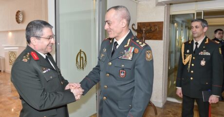 Hikmət Mirzəyev Türkiyənin ordu generalı ilə görüşdü