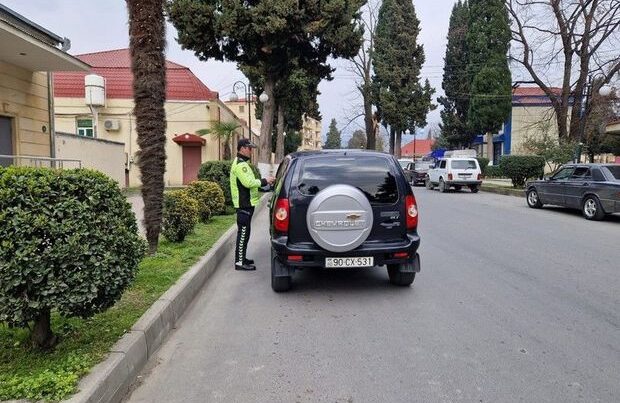 Balakəndə qaydaları pozan sürücülər cəzalandırıldılar – FOTO