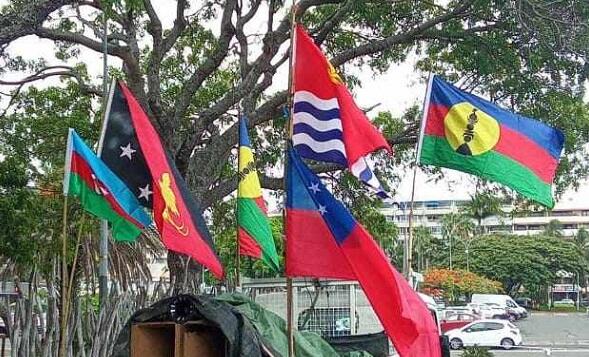 Yeni Kaledoniyada Azərbaycan bayrağı qaldırıldı
