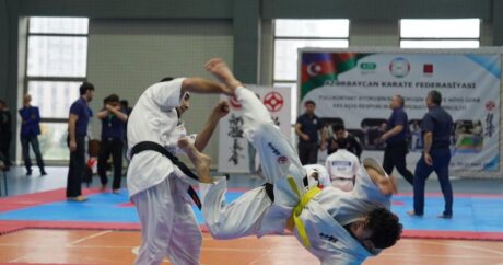 Full kontakt və kyokuşin karate üzrə Azərbaycan çempionatı keçirildi