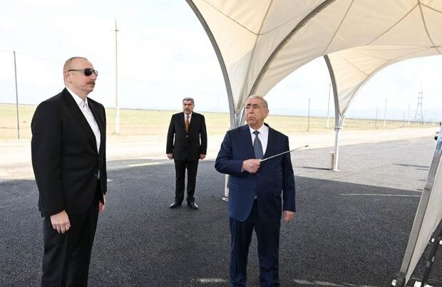 Prezident İlham Əliyev Hacıqabul rayonunda avtomobil yolunun açılışında iştirak edib – YENİLƏNDİ + FOTO