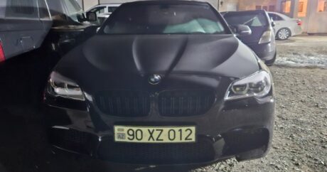 Bakıda avtoxuliqanlıq edən “BMW” sürücüsü saxlanıldı