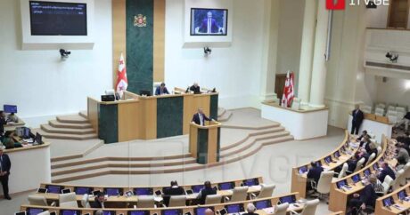 Gürcüstan parlamenti etirazlara səbəb olan qanun layihəsini qəbul etdi