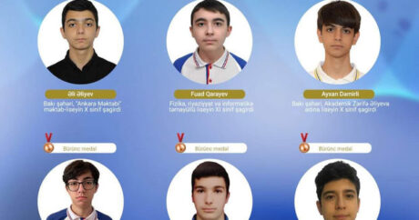 Azərbaycanlı məktəblilər beynəlxalq turnirdə 10 medal qazandılar – FOTO