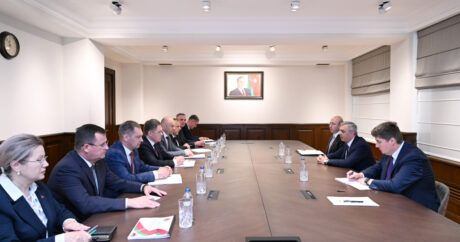 Samir Nuriyev Belarus Baş nazirinin müavini ilə görüşüb – FOTOLAR
