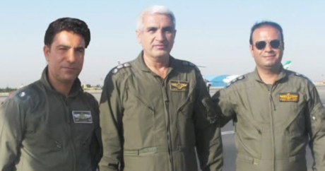İran Prezidentinin helikopterini idarə edən pilotların FOTOSU