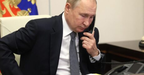 Putin Qazaxıstan prezidenti ilə müzakirə apardı
