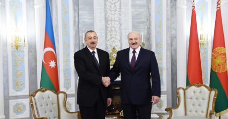 Lukaşenko Prezident İlham Əliyevə təbrik məktubu ünvanlayıb