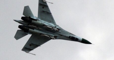 Rusiya hərbçiləri Ukraynaya məxsus Su-27 təyyarəsini VURDU