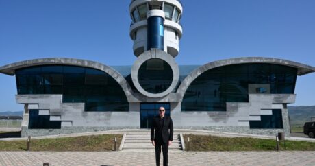 İlham Əliyev Xocalı hava limanında – FOTOLAR/YENİLƏNDİ