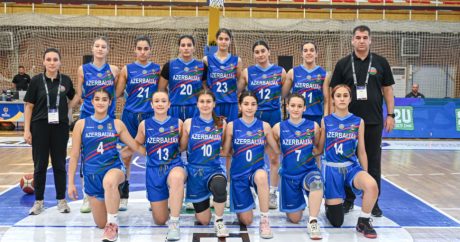 Avropa çempionatı: Azərbaycanın qızlardan ibarət basketbol millisi yarımfinalda