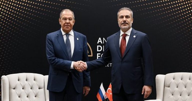 Lavrov və Hakan Fidan görüşdülər